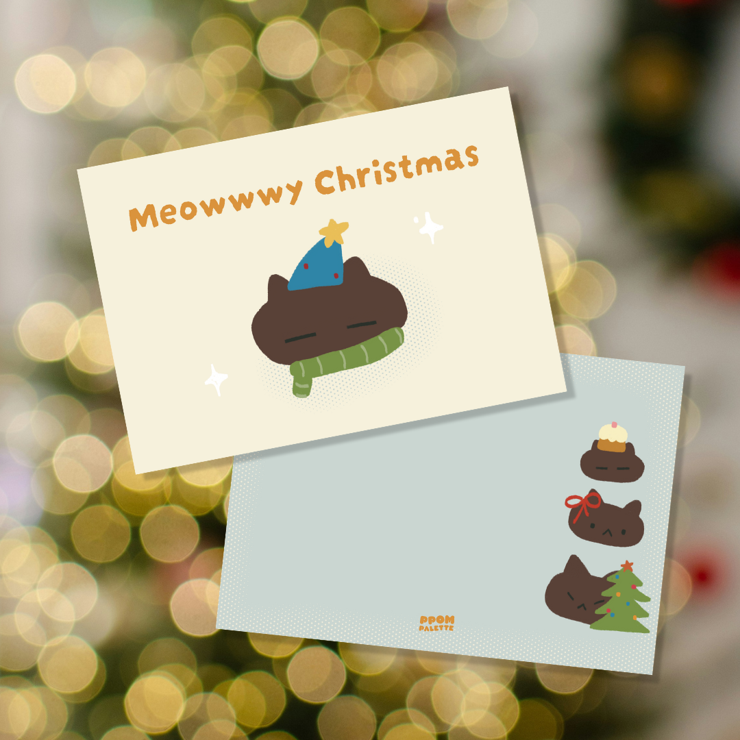 Christmas postcards ⋆⁺₊❅ - ppom palette