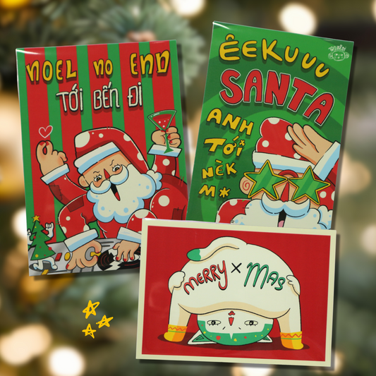 Christmas postcards - Thôi Kệ Đi
